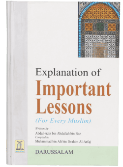 EXPLANATION OF IMPORTANT LESSONS