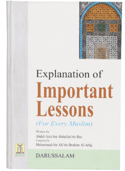 EXPLANATION OF IMPORTANT LESSONS
